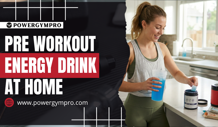 How to Make Pre Workout Energy Drink At Home Daily