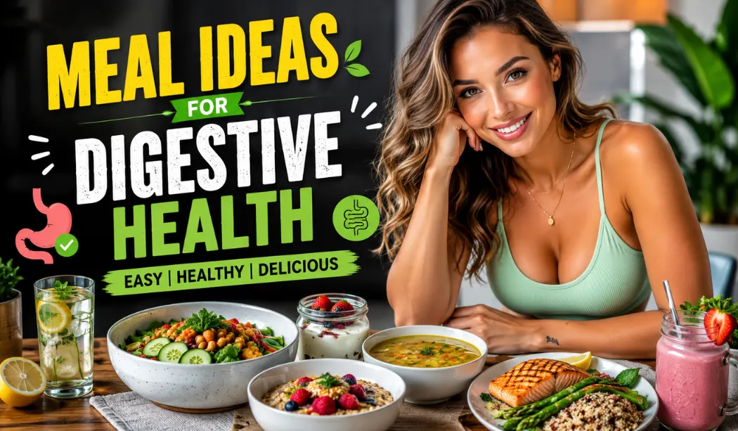 10 Easy Meal Ideas For Digestive Health to Beat Bloating Fast
