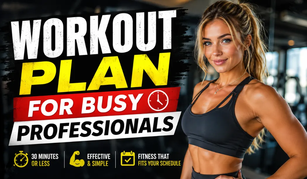 Best Workout Plan For Busy Professionals: Fit in Fitness Easily