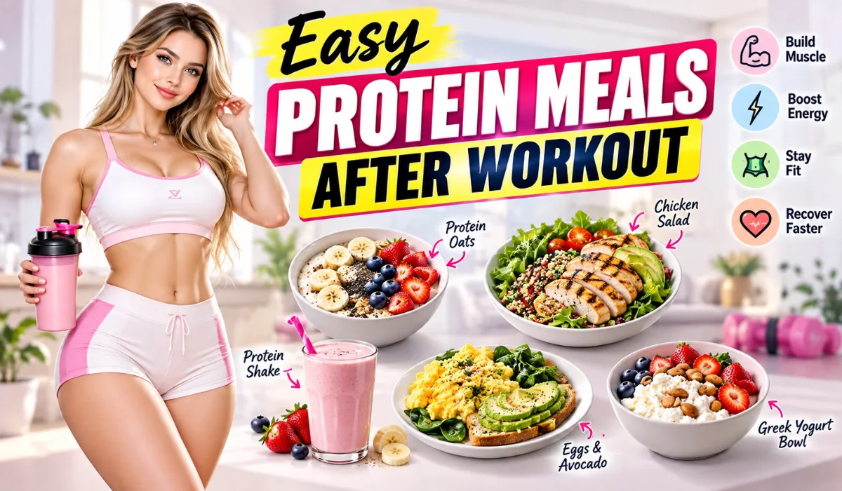 Best Easy Protein Meals After Workout for Muscle Gain And Recovery