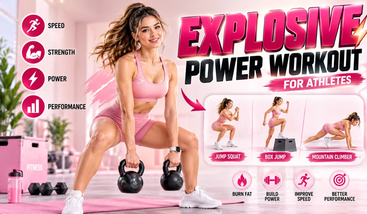 Explosive Power Workout For Athletes: Boost Speed and Agility